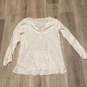 Boho white shirt